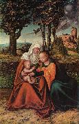 Hl. Anna Selbdritt Lucas Cranach